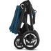 Прогулянкова коляска Cybex Talos S River Blue turquoise (з бампером)