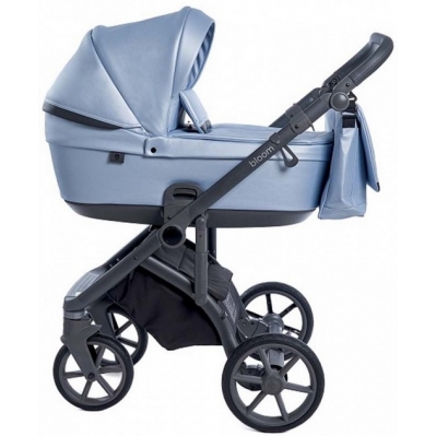 Коляска 2в1 Roan Bloom Eco Blue Pearl