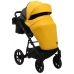 Коляска 2в1 Bair Kiwi BK-63/15 Жовтий - Чорний (екошкіра)