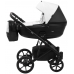 Коляска 2в1 Bair Kiwi BK-51/15 Білий - Чорний (екошкіра) Коляска 2в1 Bair Kiwi BK-51/15 Білий - Чорний (екошкіра)