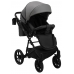 Коляска 2в1 Bair Kiwi BK-21/15 Сірий - Графіт (екошкіра)