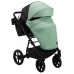 Коляска 2в1 Bair Kiwi BK-8/15 М'ятний - Чорний (екошкіра)