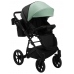 Коляска 2в1 Bair Kiwi BK-8/15 М'ятний - Чорний (екошкіра)