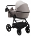 Коляска 2в1 Bair Kiwi BK-14/13 Бежевий - Капучино (екошкіра)