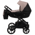 Коляска 2в1 Bair Kiwi BK-18/15 Капучино - Чорний (екошкіра) Коляска 2в1 Bair Kiwi BK-18/15 Капучино - Чорний (екошкіра)