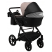 Коляска 2в1 Bair Kiwi BK-18/15 Капучино - Чорний (екошкіра) Коляска 2в1 Bair Kiwi BK-18/15 Капучино - Чорний (екошкіра)