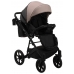 Коляска 2в1 Bair Kiwi BK-18/15 Капучино - Чорний (екошкіра) Коляска 2в1 Bair Kiwi BK-18/15 Капучино - Чорний (екошкіра)