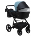 Коляска 2в1 Bair Kiwi BK-7/15 Блакитний - Чорний (екошкіра) Коляска 2в1 Bair Kiwi BK-7/15 Блакитний - Чорний (екошкіра)
