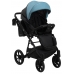 Коляска 2в1 Bair Kiwi BK-7/15 Блакитний - Чорний (екошкіра) Коляска 2в1 Bair Kiwi BK-7/15 Блакитний - Чорний (екошкіра)
