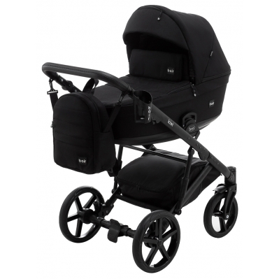 Коляска 2в1 Bair Kiwi Soft BKS-452 Чорний