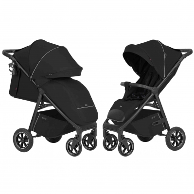 Прогулянкова коляска Carrello Bravo CRL-5512 Air Pure Black NF Прогулянкова коляска Carrello Bravo CRL-5512 Air Pure Black NF