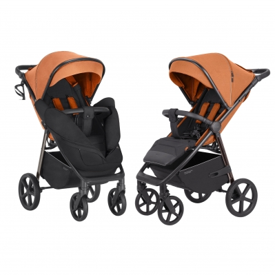 Прогулянкова коляска Carrello Bravo Plus CRL-5515 Tango Orange BF