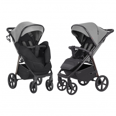 Прогулянкова коляска Carrello Bravo Plus CRL-5515 Mist Grey BF Прогулянкова коляска Carrello Bravo Plus CRL-5515 Mist Grey BF