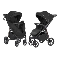 Прогулянкова коляска Carrello Bravo Plus CRL-5515 Jet Black BF