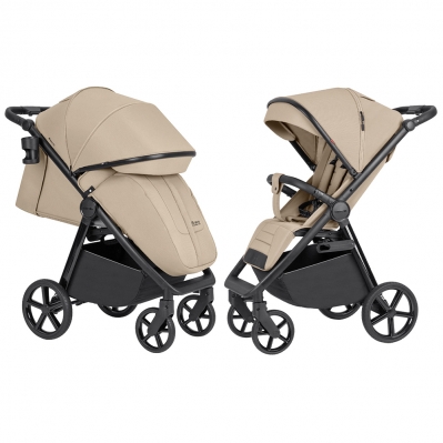 Прогулянкова коляска Carrello Bravo SL CRL-5520 Sand Beige 2024 Прогулянкова коляска Carrello Bravo SL CRL-5520 Sand Beige 2024