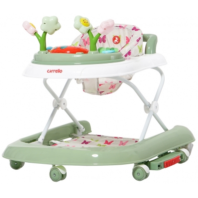 Ходунки 3в1 Carrello Fiore CRL-9606 Green (ходунки, гойдалка, каталка)