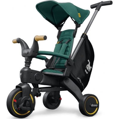 Складной трехколесный велосипед Doona Liki Trike S5 Racing Green