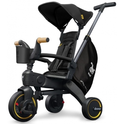 Складной трехколесный велосипед Doona Liki Trike S5 Nitro Black