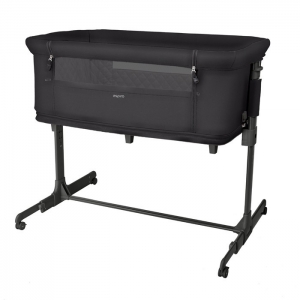 Приставне ліжко - манеж Espiro Cloud 10 Black Shadow 