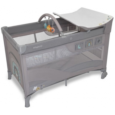 Манеж-кроватка Espiro Dream 107 Gray Themes Манеж-кроватка Espiro Dream 107 Gray Themes