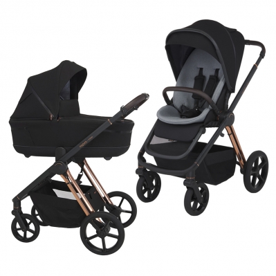 Коляска 2в1 Espiro Miloo 110 Diamond Black Коляска 2в1 Espiro Miloo 110 Diamond Black