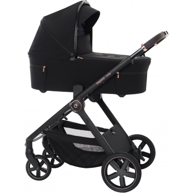 Коляска 2в1 Espiro Only 2025 410 Stylish Black