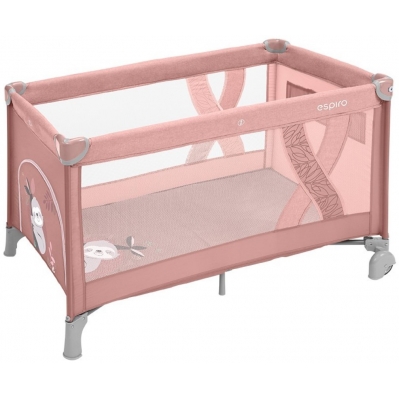 Манеж-кроватка Espiro Simple 08 Pink Манеж-кроватка Espiro Simple 08 Pink