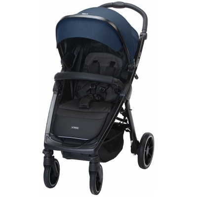 Прогулянкова коляска Espiro Sonic Gel 2022 113 Denim Blue