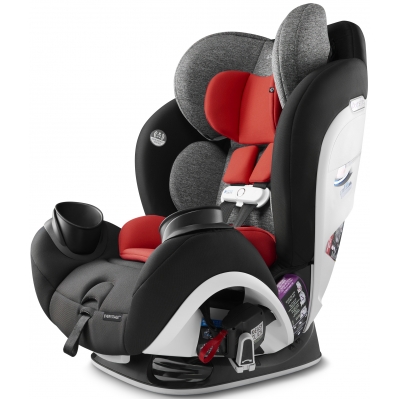 Автокрісло Evenflo Gold EveryStage DLX Garnet з системою SensorSafe та автодотягуванням ременів