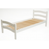 Дитяча кроватка ТМ Гойдалка PARIS (бук) Біла