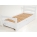 Дитяча кроватка ТМ Гойдалка PARIS з шухлядами (бук) Біла