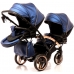 Коляска 2в1 для двойни Junama Fluo Line Duo Slim 01