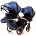 Коляска 2в1 для двойни Junama Fluo Line Duo Slim 01