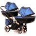 Коляска 2в1 для двойни Junama Fluo Line Duo Slim 01