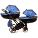 Коляска 2в1 для двойни Junama Fluo Line Duo Slim 01
