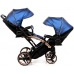 Коляска 2в1 для двойни Junama Fluo Line Duo Slim 01
