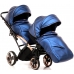 Коляска 2в1 для двойни Junama Fluo Line Duo Slim 01